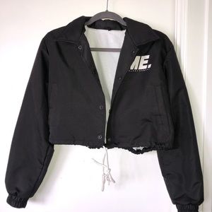 Melody Ehsani Cropped Liberation Windbreaker